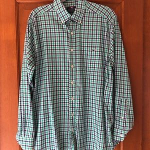Vineyard Vines Long Sleeve Slim Fit Tucker Shirt